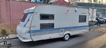 Su nəqliyyatı: Hobby “Excellent Easy” qoşqu karvan - Marka/model: Hobby Excellent — 1