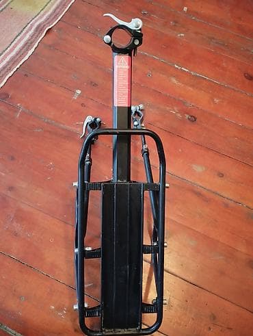 Kompressorlar: Velosiped üçün arxa baqaj və uşaq oturacağı dayağı - Oturacaq — 2