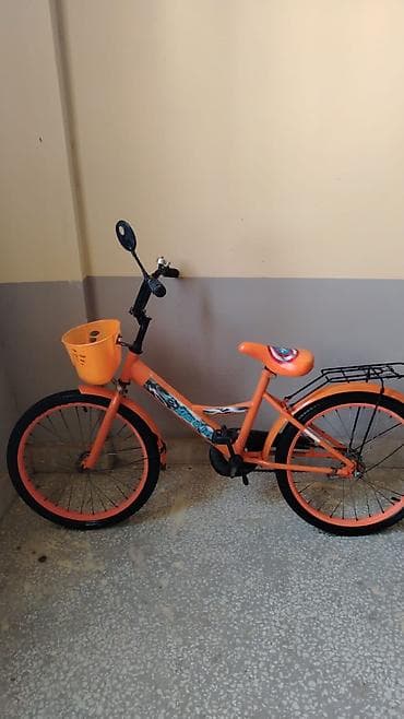 Uşaq velosipedi – narıncı rəngli