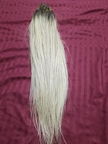 Şəxsi əşyalar: Sac ushag sacidir,1 defe goyulub basha,60sm-dir,150 ededdir,temiz 210 — 9