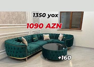 dam: Yeni, Künc divan, Qonaq otağı üçün, Açılmayan, Azərbaycan — 1