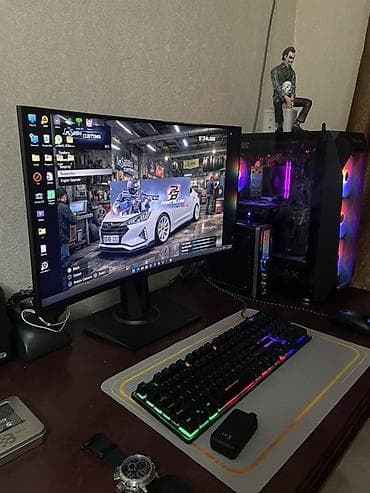 oyun notbuku: Satılır Gaming PC (Az işlənmiş, ideal vəziyyətdə) 💻 Kompüter tam — 1