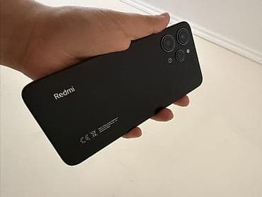 redmi note 12 s: Redmi smartfon Xüsusiyyətlər: - Arxa tərəfdə “Redmi” loqolu mat qara — 3