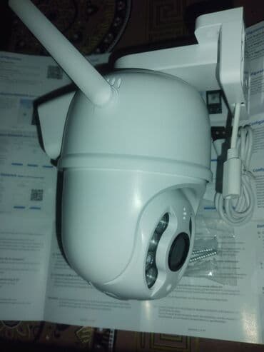 камера видеонаблюдения: WİFİ KAMERA Ajax tərəfindən istehsal edilmiş silindrik formalı — 5