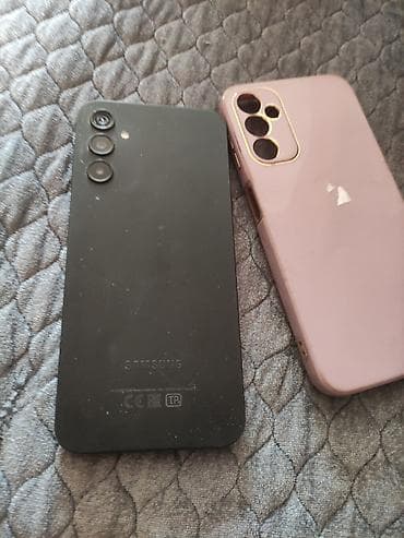 samsung ekran temiri: Samsung Galaxy A14, 128 GB, rəng - Qara, Sensor — 3