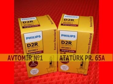 avtomobil işıqları: Lampalar "philips d2r" bundan başqa hər növ avtomobi̇l — 1