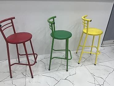 bar oturacaqlar: Stullar ilə, Düz masa, 4 nəfər — 1