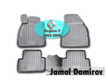 x6 qiymeti: Renault megane ii 2002-2009 üçün poliuretan ayaqaltilar — 1