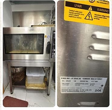 Elektrik soba, Şirniyyət üçün, Çörək, İşlənmiş
