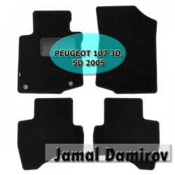 masin ucun maqnitafon qiymetleri: Novline peugeot 107 3d, 5d 2005 ucun kovrolit ayaqaltilar — 1