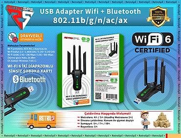 19: 🚀 Yüksək sürətli internet bağlantısı üçün USB WiFi və Bluetooth — 1