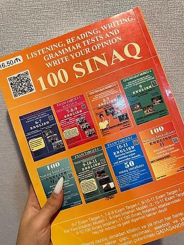 Testlər: Məhsul: 100 Sınaq İmtahanı – English 11 (First edition) Təsvir: - — 2