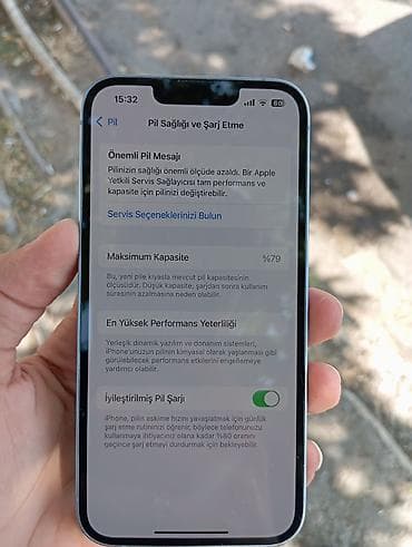 apple imac: IPhone 14, 128 GB, Mavi, Qırıq — 5