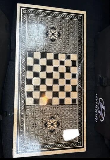 Бинокли: Taxta nərd-şahmat dəsti - Material: tam ağac (cilalanmış), ikiqat — 4