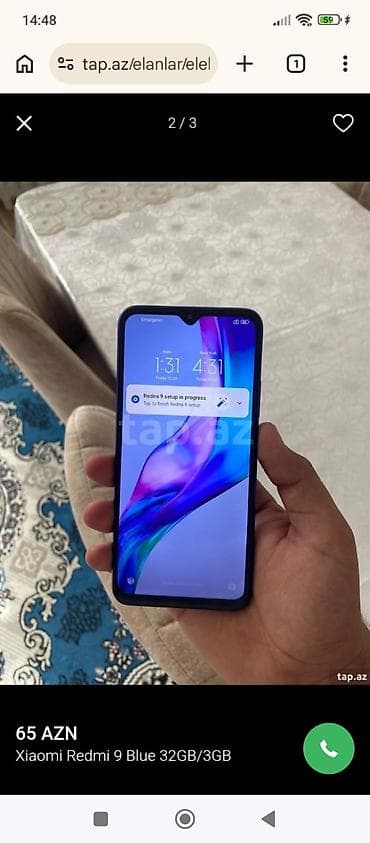 Xiaomi Mi 9, 32 GB, rəng - Mavi,
Barmaq izi lalafo.az -da Xiaomi Mi 9, 32 GB, rəng - Mavi,
Barmaq izi