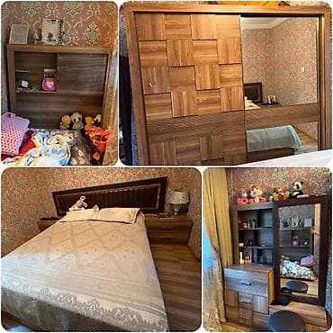 İkinəfərlik çarpayı, Dolab, Termo, 2 tumba, İşlənmiş