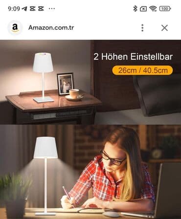 rengli lampalar: Stol lampaları — 6