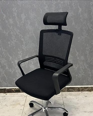 ofisde islenib: Yeni, Təkərli, Qolları tənzimlənir, Dəri — 3