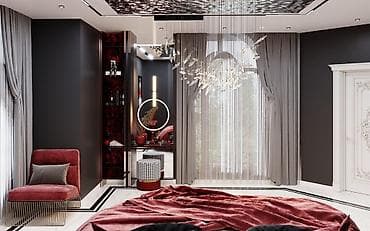 Güzgülər: Çılçıraq, 10 və daha çox lampa, Xrustal — 1