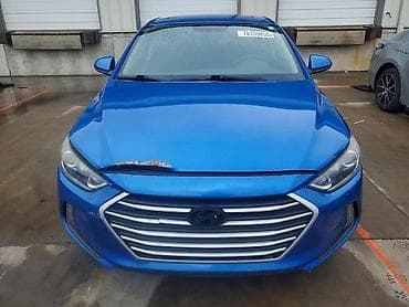 Hyundai Elantra sedan, mavi rəng. - Korpus: 4 qapılı, aerodinamik