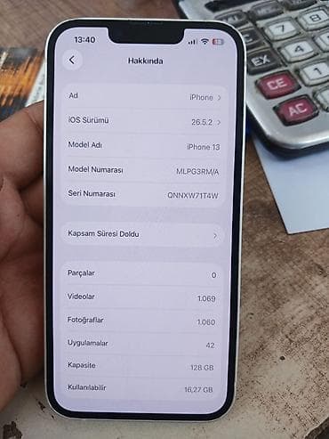 airpods pro 1: IPhone 13, 128 GB, Ağ — 8