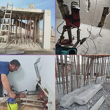 seyf qapi: Beton kəsmə və deşmə xidməti - Beton, dəmir-beton, asfalt və daş — 4