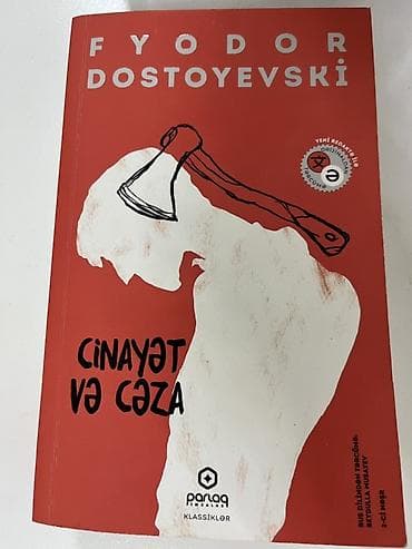 dost: Məhsul: Kitab – “Cinayət və Cəza” Müəllif: Fyodor Dostoyevski — 1