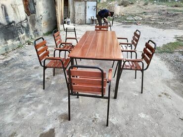 kafe restoran: Yeni, Açılmayan, Kvadrat masa, 4 stul — 12