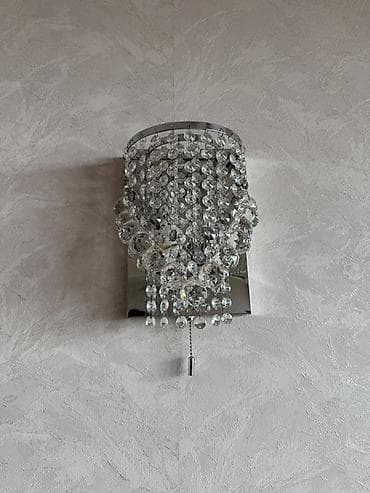 lan: Kristal dekorlu divar bra - Növ: Divar bra (sconce) - Dizayn: Parlaq — 2