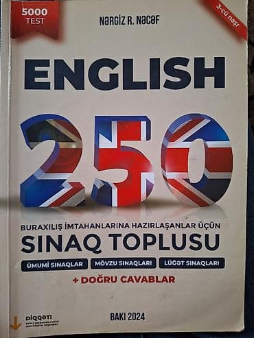 testir: Məhsul: “English 250 – Buraxılış imtahanlarına hazırlananlar üçün — 1
