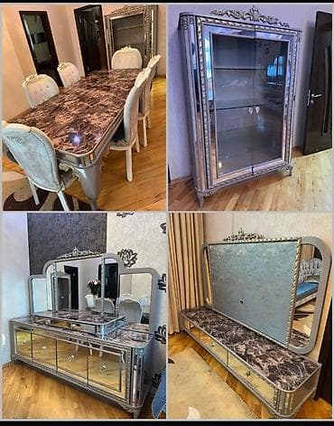 Komod, Masa və oturacaqlar, TV altlığı