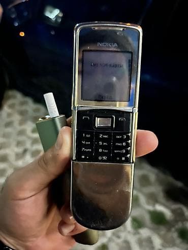 telefon lambard: Nokia 8 Sirocco, rəng - Gümüşü, Düyməli — 3