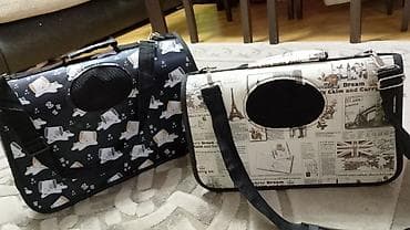 Daşınan heyvan daşıma çantaları – iki dizayn - Məqsəd: pişik və kiçik