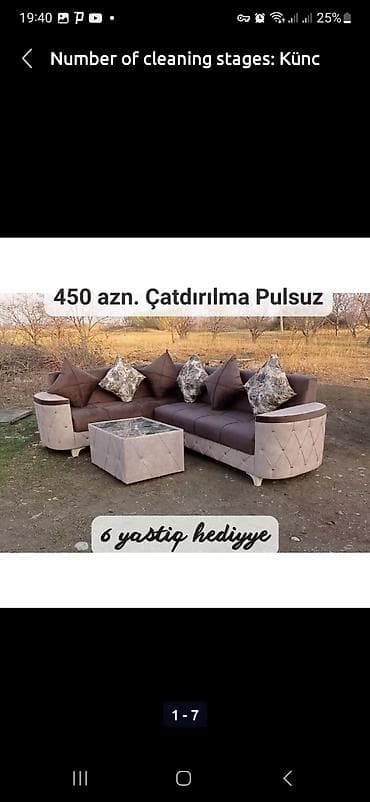 Künc divan, Yeni, Bazasız, Parça, Şəhərdaxili pulsuz çatdırılma lalafo.az -da Künc divan, Yeni, Bazasız, Parça, Şəhərdaxili pulsuz çatdırılma