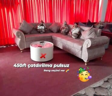 güldanda gül şəkilləri: Künc divan — 1