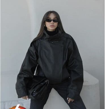 deri geyim: Dəri kurtka, Zara, One size — 4