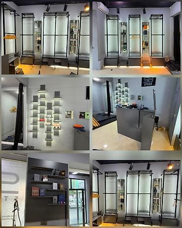 podium boutique: Satılır: mağaza üçün vitrİN və avadanlıqlar paketi - 3 ədəd vitrin — 1