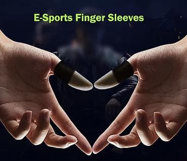 gamepadlar: Oyun üçün Barmaq Ucları Qılıfları – Saf Gümüş Keçirici Lif Məhsul — 3