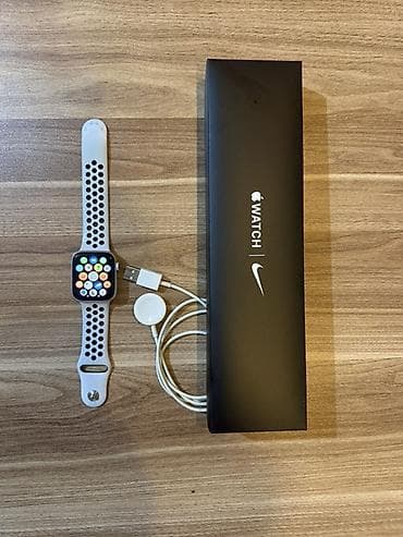 katv1 smart: İşlənmiş, Smart saat, Apple, Sensor ekran, rəng - Gümüşü — 1