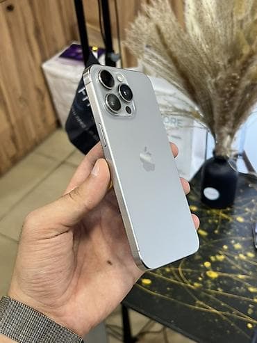ucuz macbook pro: IPhone 15 Pro Max, 256 GB, Gümüşü, Face ID — 9