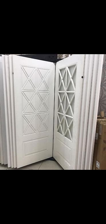 Ağ rəngli daxili qapılar – klassik-modern dizayn Məhsul təsviri: -