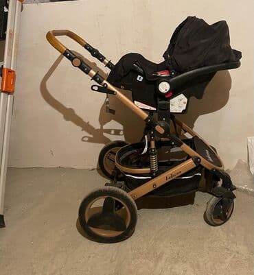 купить бу коляску: Классическая прогулочная коляска, Б/у, Пол: Мальчик, Возраст: 30 месяцев, Самовывоз — 4