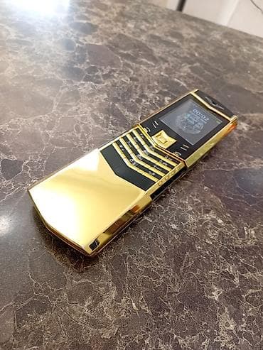 Vertu rəng - Qızılı, Düyməli