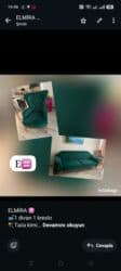 metbex kunc divanlari qiymetleri: ELMİRA ♒️ 🛋️1 divan 1 kreslo 🪄Təzə kimi 📏Ölcü divan 2/20 🪄Matral barxt — 1