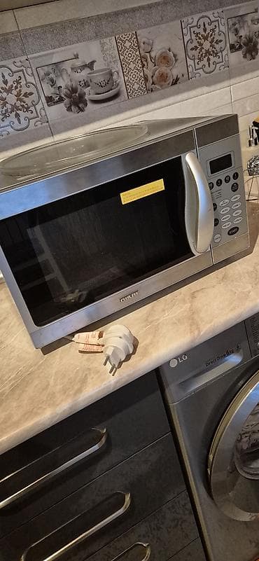 redmi 13 kabro: Mikrodalğalı soba Nikai, Ayrıca dayanan, Qril ilə, rəng - Gümüşü — 2