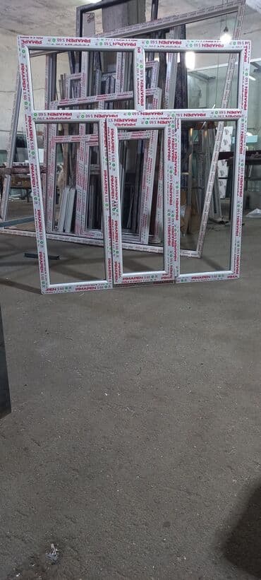 pəncərə setkası qiyməti: Plastik Pəncərə 160x160. 199 man — 6