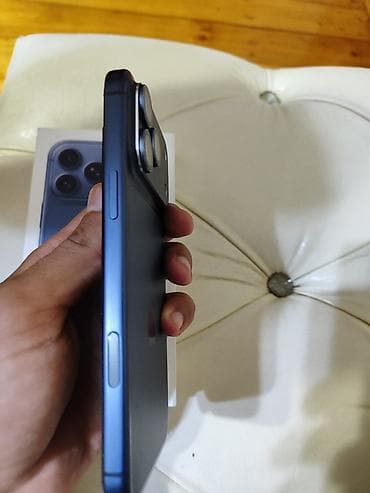 ipone 7 pulus: IPhone 17 Pro Max, 256 GB, Sierra Blue, Zəmanət, Face ID — 3