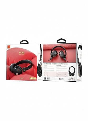 Yeni Simsiz (Bluetooth) Qulaqcıqlar, Hoco, rəng - Qara