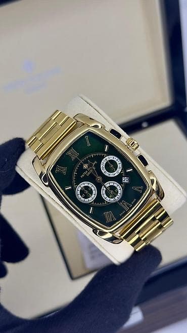 rus saati: Qol saatı, Patek Phillipe, rəng - Yaşıl — 4