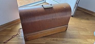 antik pullar: Antik əl tikiş maşını – mexaniki, fırladılan əl qolu ilə İstifadə — 4